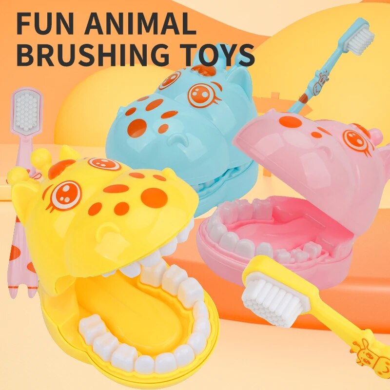 Kids Education Material - Ayuda para cepillar los dientes para