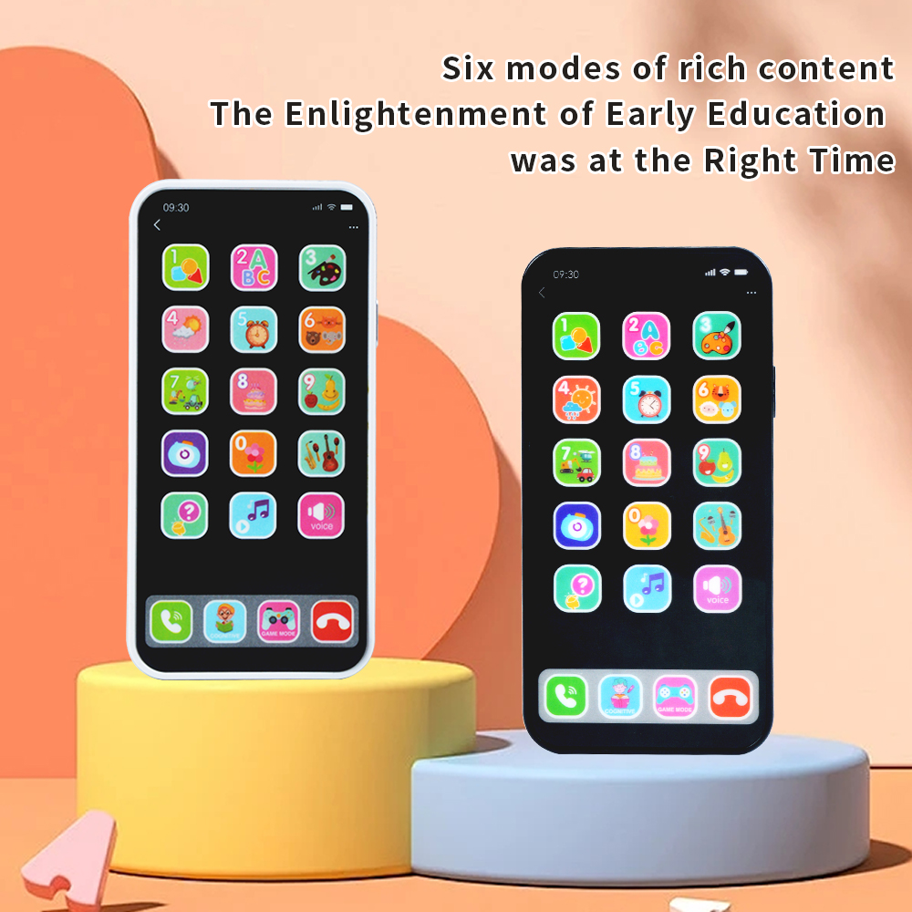 Kids Education Material - Juguete de teléfono con pantalla táctil