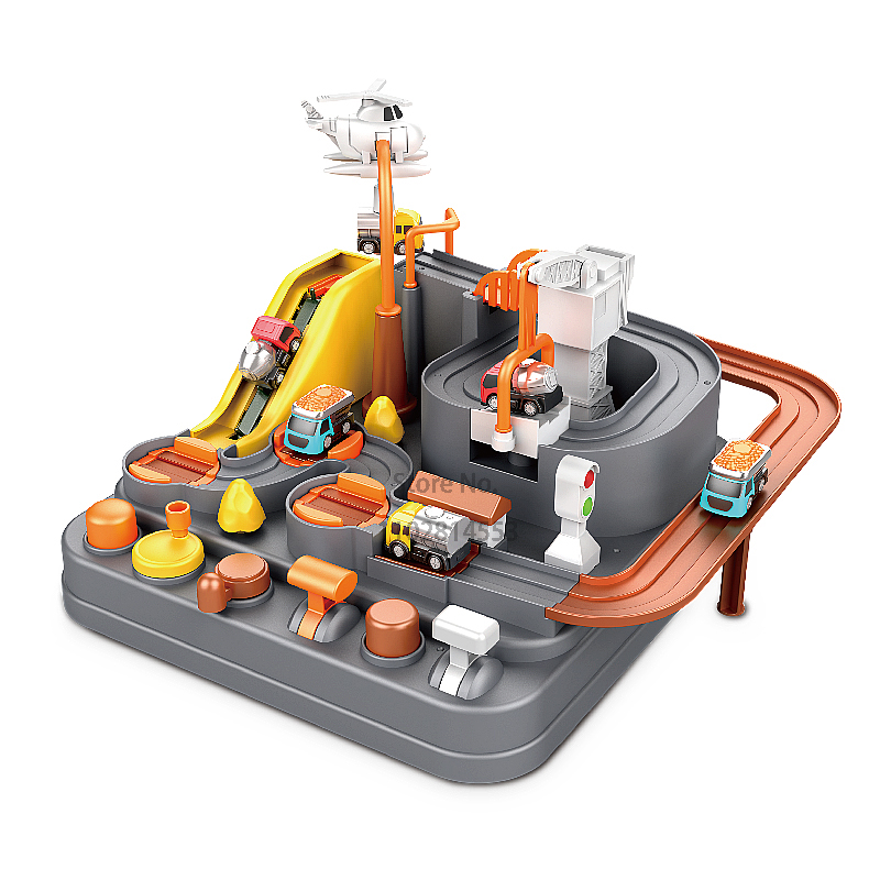 Kids Education Material - Modelo de coche ferroviario de carreras,