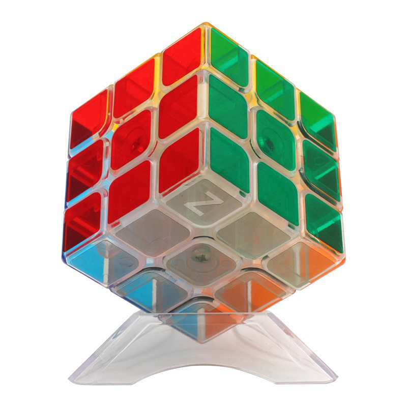 Brain Teaser Cube - Cubo transparente 3x3x3, juguetes educativos de
