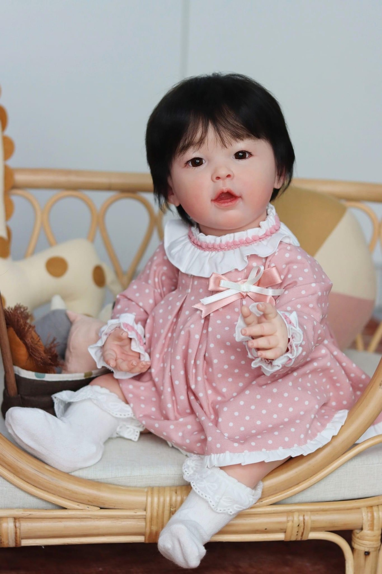 Muñeca bebé Reborn Meilian ter - Kids Education Material reseña y precio