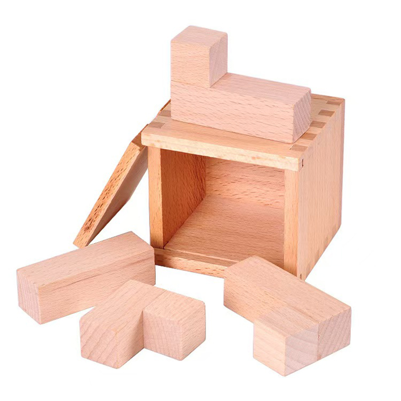 Caja de rompecabezas de madera - Brain Teaser Cube reseña y precio