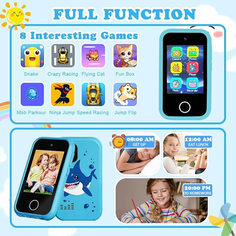Cámara Digital para Niños, Tel - Kids Education Mobile reseña y precio