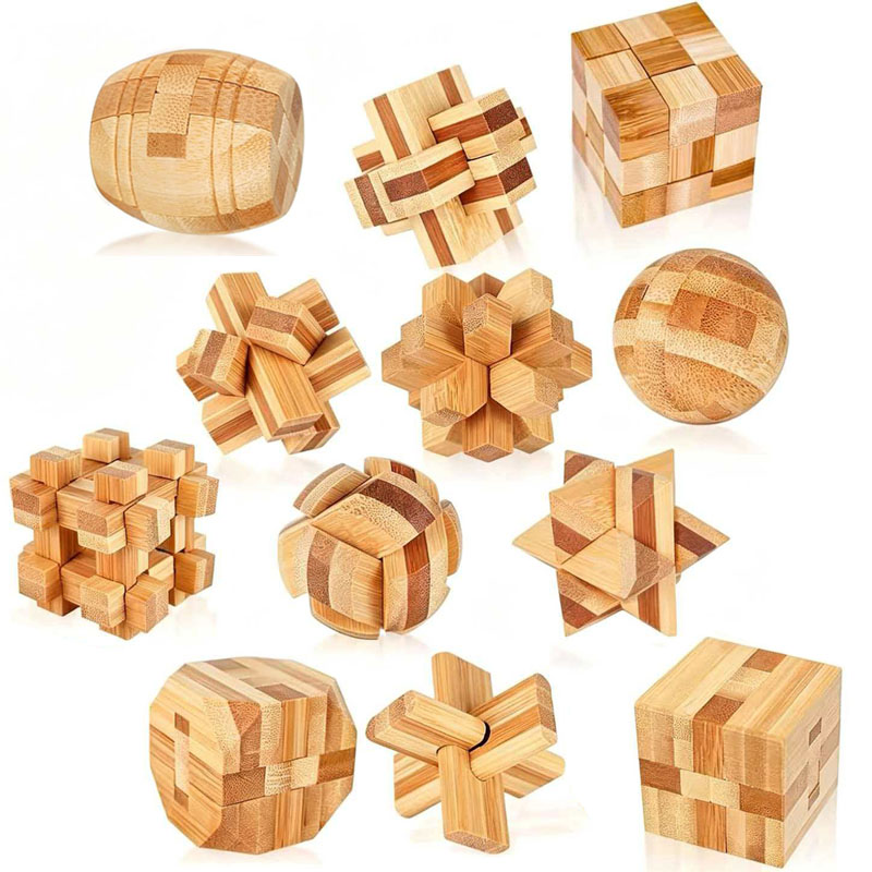 NUEVO Rompecabezas de Bambú Lu - Brain Teaser Cube reseña y precio