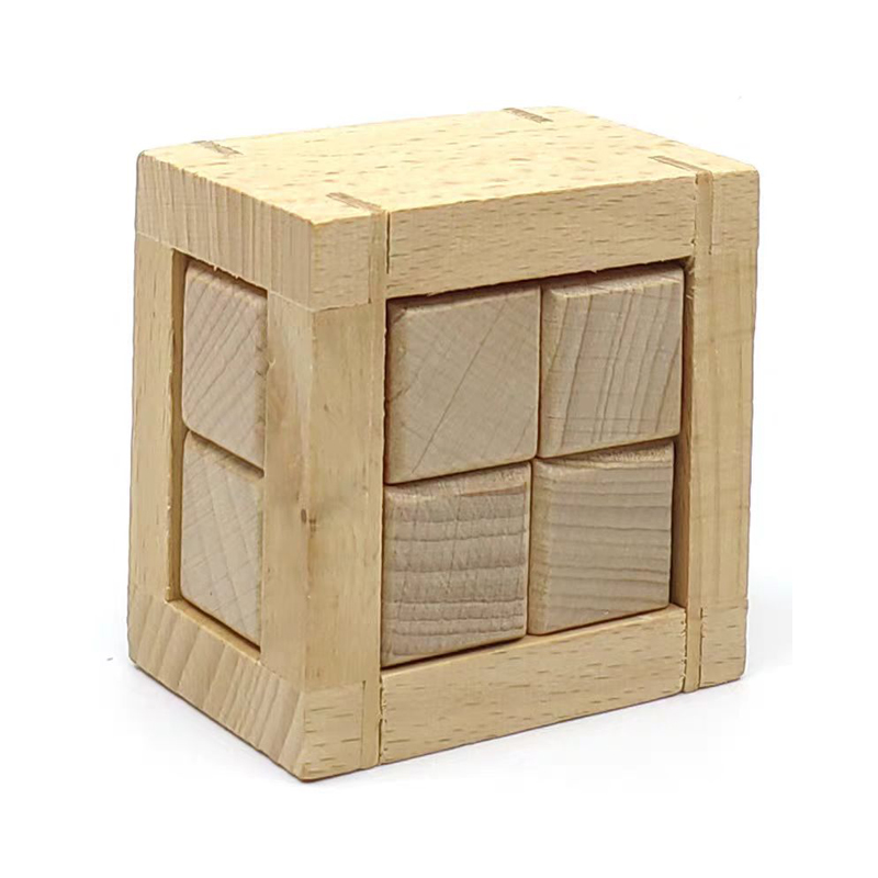Rompecabezas de madera YueYu I - Brain Teaser Cube reseña y precio