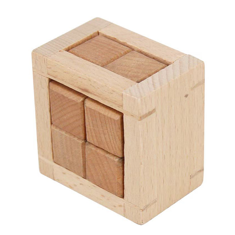 Rompecabezas de madera YueYu I - Brain Teaser Cube reseña y precio