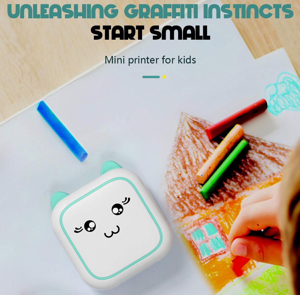 Mini Impresora Térmica Portáti - Kids Education Questions reseña y precio