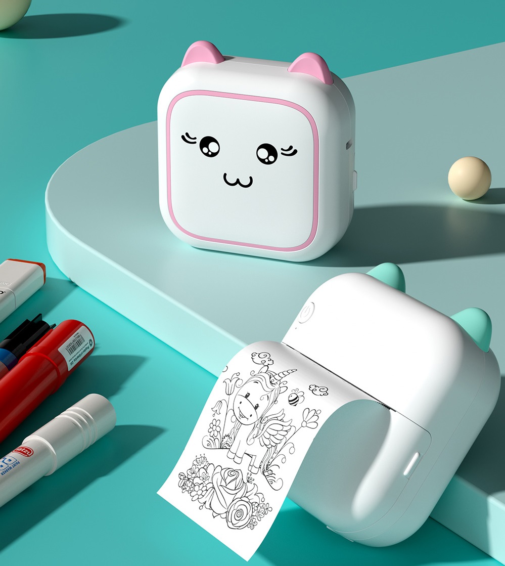 Mini Impresora Térmica Portáti - Kids Education Questions reseña y precio