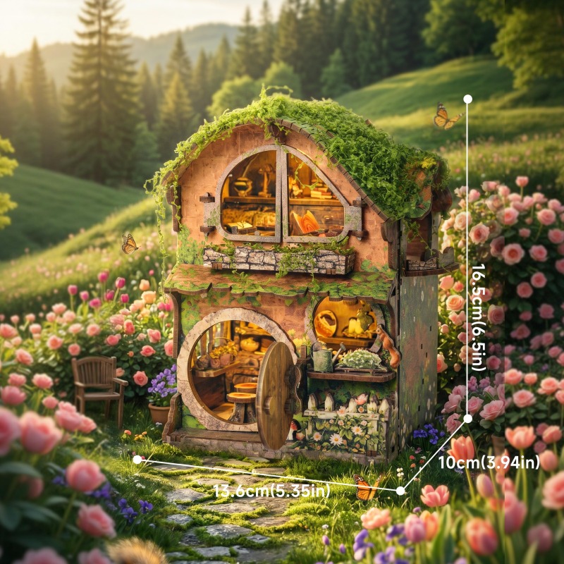 Casa de Madera con Enredaderas - Kids Without Education reseña y precio