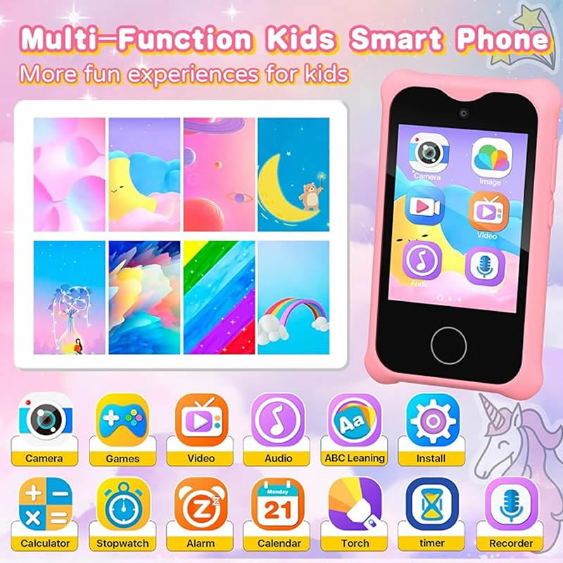 Cámara Digital para Niños, Tel - Kids Education Mobile reseña y precio