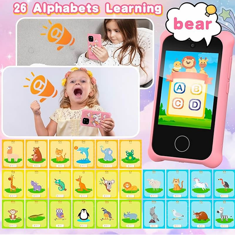 Cámara Digital para Niños, Tel - Kids Education Mobile reseña y precio