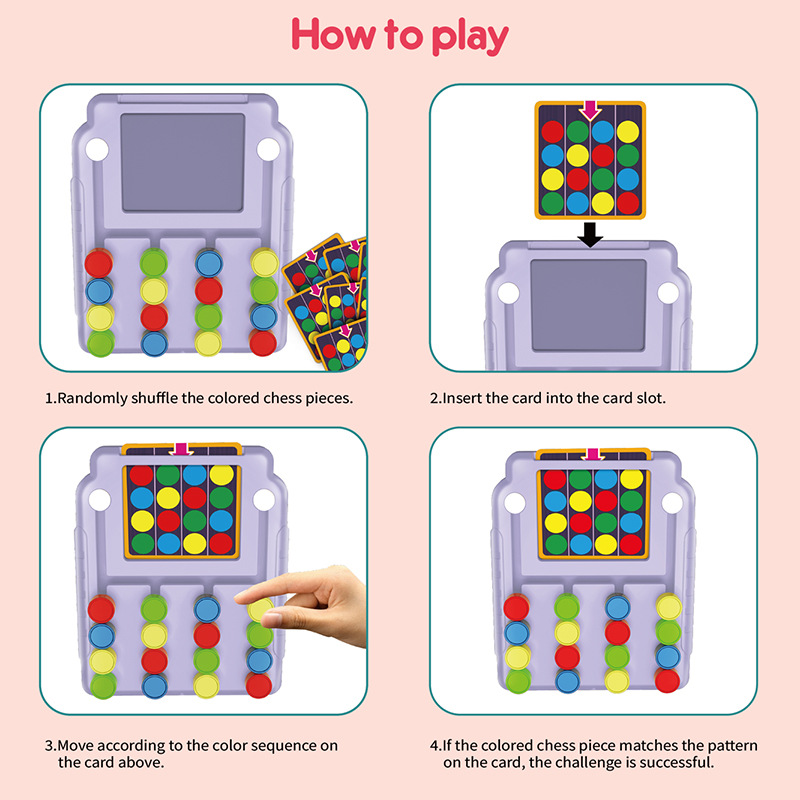 Juego de Tic-Tac-Toe de Cuatro - Kids Education Material reseña y precio